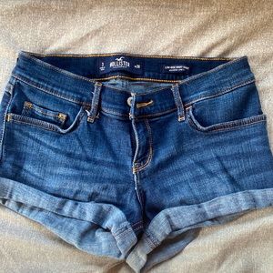 Hollister denim shorts